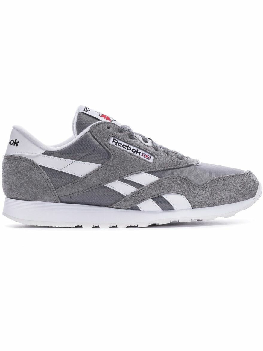 Кроссовки Reebok Classic Nylon, полнота F, размер 7,5 US, серый