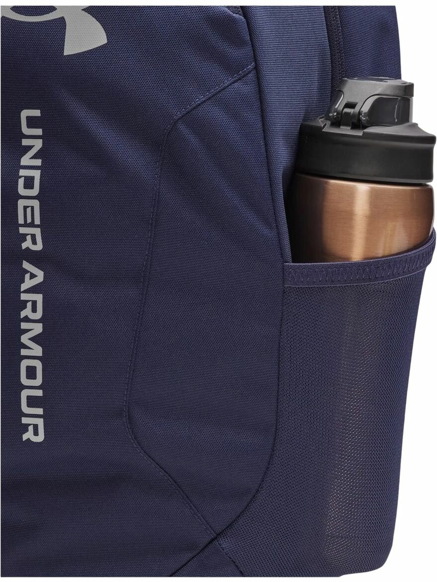 Рюкзак Under Armour UA Hustle Lite Backpack синий Фитнес 17х31х47 — фото 1