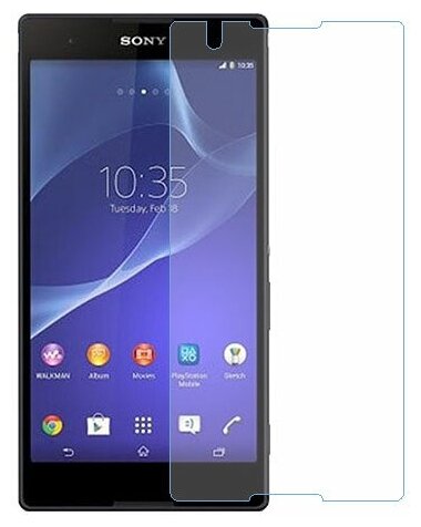 Sony Xperia T2 Ultra dual защитный экран из нано стекла 9H одна штука