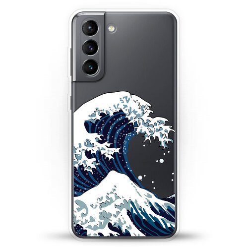 фото Силиконовый чехол волна на samsung galaxy s21 andy & paul