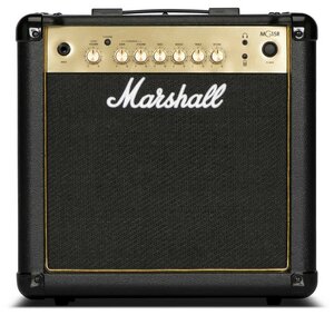 Marshall MG15GR комбо гитарный, 15Вт, 1 х 8'