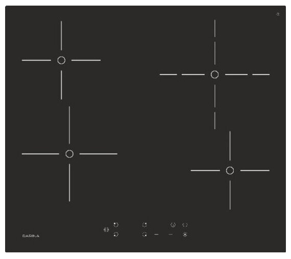 Электрическая варочная панель Darina PL E326B
