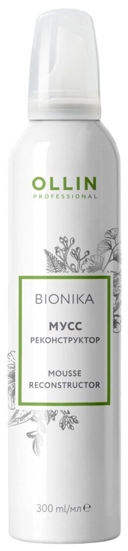 OLLIN Professional BioNika Мусс реконструктор для волос, 300 мл