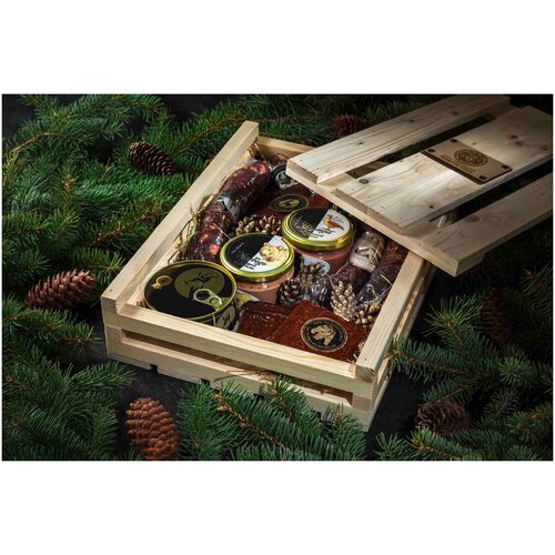 Подарочный набор для мужчин крафт №4 — подарок для начальника. DICHSHOP