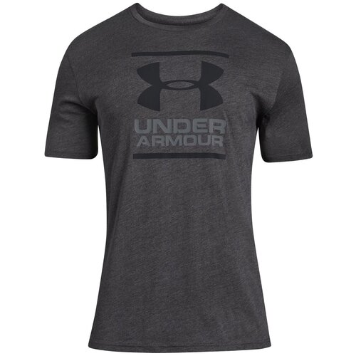 фото Футболка under armour charged cotton gl foundation short sleeve t-shirt серый lg 1326849-019