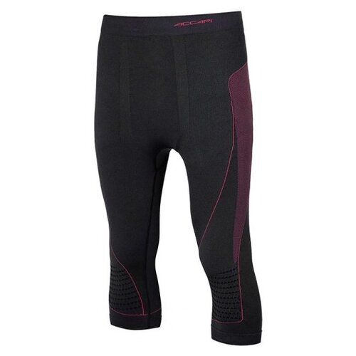 фото Брюки 3/4 accapi 2018-19 polar bear seamless 3/4 trousers man black / red (us:xs/s)