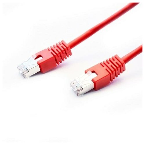 Патч-корд FTP 5Е категории 3м красный CU PVC Lanmaster LAN-PC45/S5E-3.0-RD патч корд lanmaster lan pc45 s5e 10 yl