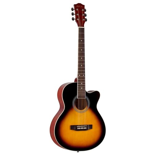 Акустическая гитара фолк PHIL PRO AS - 3904 / 3TS (3-х тональный санбёрст)