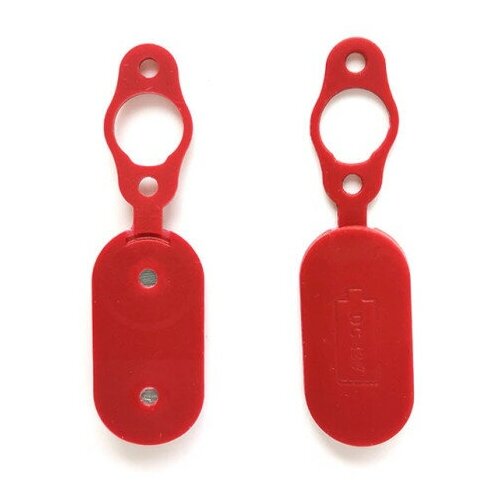 фото Заглушка порта ( магнитная), гнезда зарядки для электросамоката xiaomi mijia m365 pro, красный spareline