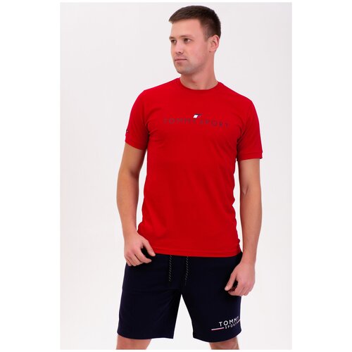 Футболка мужская DRY RUN 50 красный