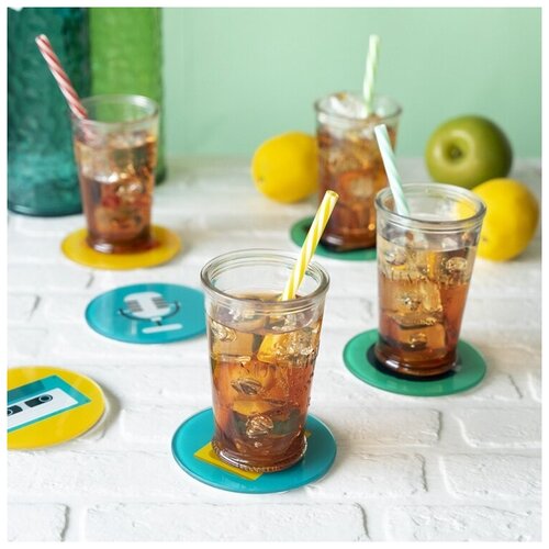 фото Подставка под стаканы music 6 шт. balvi