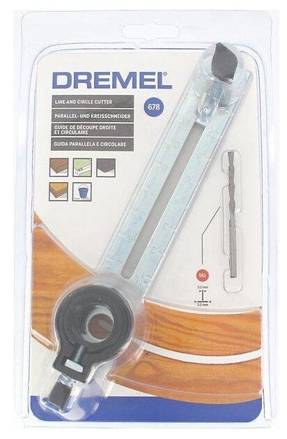 Линейный фрезерный циркуль Dremel - фото №2