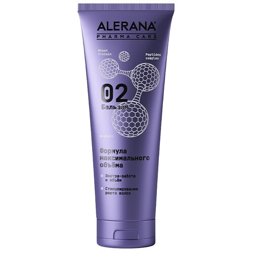 Купить Бальзам для волос ALERANA Pharma Care Формула максимального объема, 260 мл.