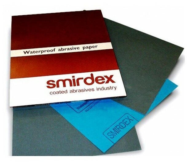 SMIRDEX. 270 Водостойкая абразивная бумага 230x280 мм Р2000 (50 шт)