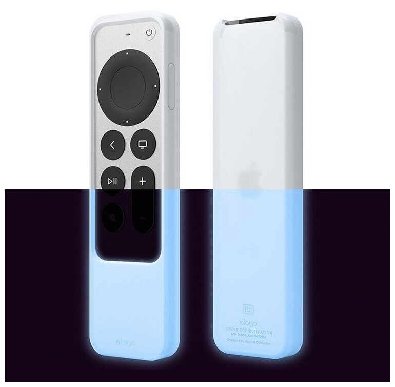 Чехол Elago R2 Slim Case для пульта Apple TV (2021), прозрачный