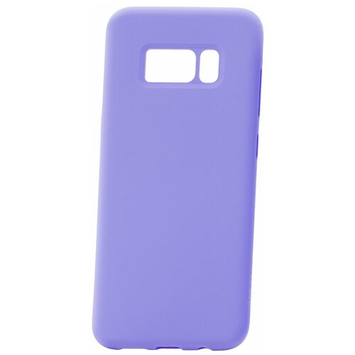 фото Чехол на samsung galaxy s8 kruche silicone plain lilac purple кruче