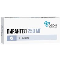 Пирантел таб., 250 мг, 3 шт.