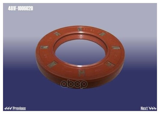 Сальник распредвала FORA/QQ6/KIMO/TIGGO Acteco/TIGGO 1.8/M11/INDIS (481F-1006020)