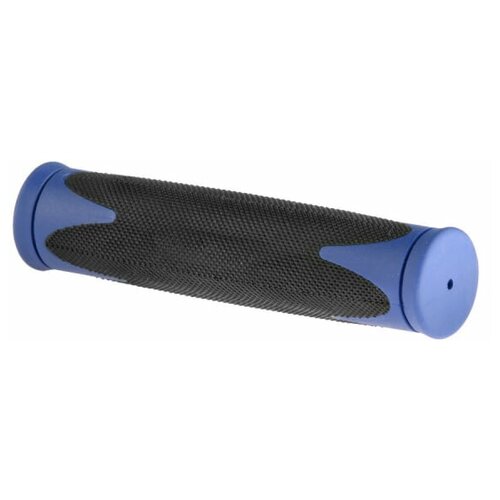 Грипсы VLG-185D2,130 mm, Blue/Black/150009 velo грипсы vlg 992 1 закрытый конец 130мм красные