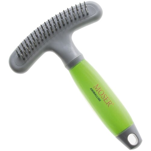 Щетка-расчёска MOSER 2999-7135, серый/зеленый