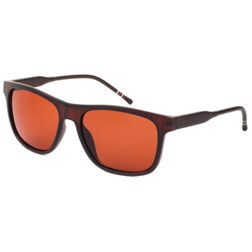 фото Солнцезащитные очки keluona, прямоугольные, оправа: пластик, для мужчин, коричневый