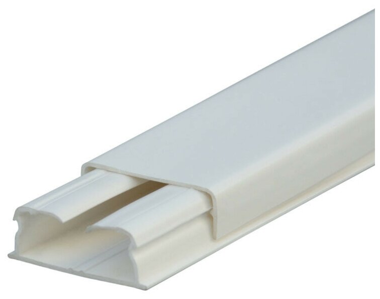 Кабель-канал 1-секц. 32х20 L2100 пластик DLPlus без перегородки бел. Leg 030017 - фотография № 1