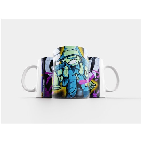 фото Кружка "граффити, картина, стена" 320 мл lotsprints