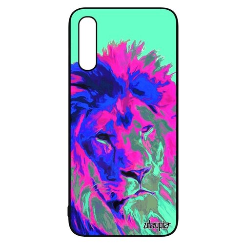 фото Защитный чехол для мобильного // galaxy a50 // "лев" львица царь, utaupia, белый