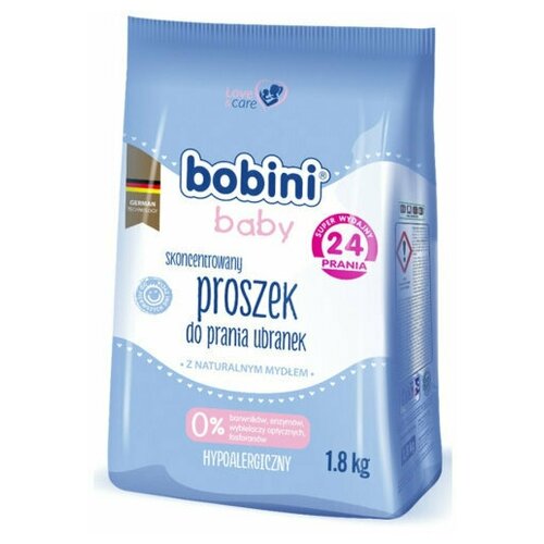 Гипоаллергенный детский порошок BOBINI BABY, 1.8 кг