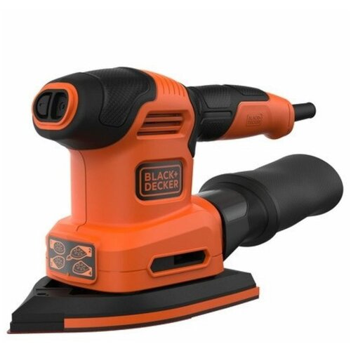 Дельтовидная шлифмашина 4 в 1 200 Вт BLACK+DECKER BEW200-QS лобзик black decker bes610k qs