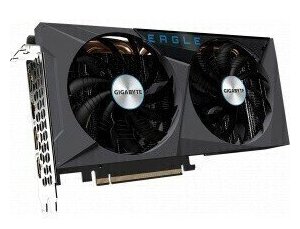 Видеокарта GigaByte GeForce RTX 3060 Eagle 12G LHR 1777Mhz PCI-E 40 12288Mb 15000Mhz 192-bit 2xHDMI 2xDP GV-N3060EAGLE-12GD Rev 20