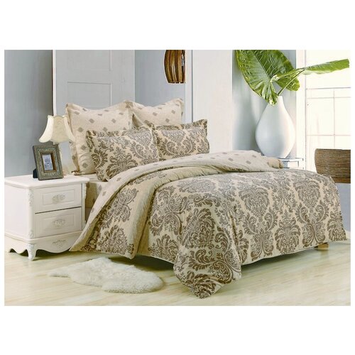 фото Комплект постельного белья из сатина с-228 семейный valtery