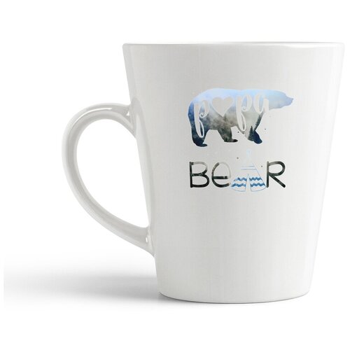 фото Кружка-латте coolpodarok семья. papa bear