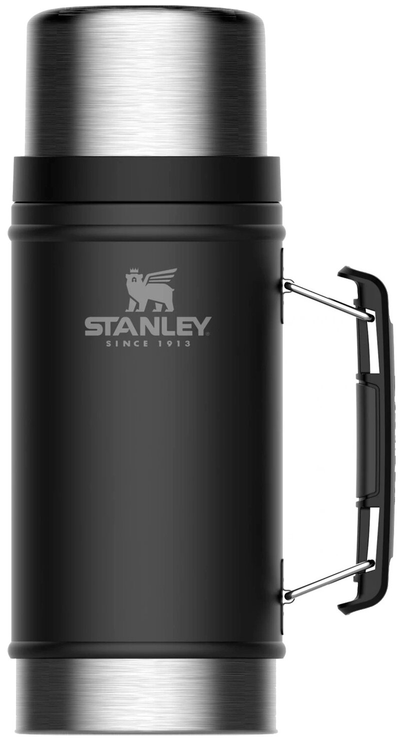 Термос для еды Stanley Classic Food 0.94L Черный (10-07937-004)