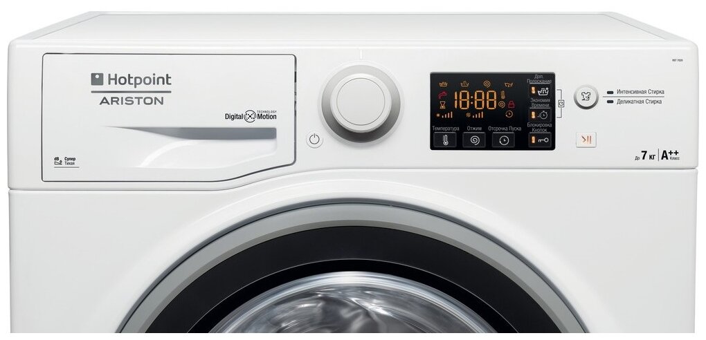 Стиральная машина узкая Hotpoint-Ariston RST 7029 S - фотография № 4