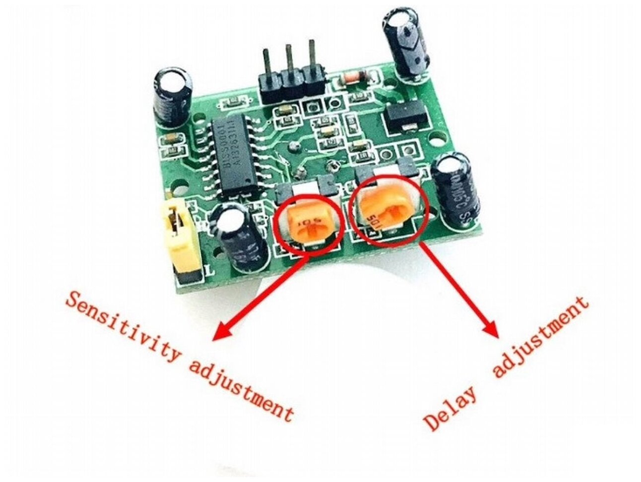 Инфракрасный PIR ИК датчик движения HC- SR501 / совместимый с Arduino IDE Ардуино проекты