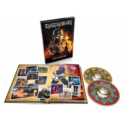 Компакт-Диски, Parlophone, IRON MAIDEN - The Book Of Souls Live (2CD) компакт диски parlophone iron maiden the book of souls live 2cd