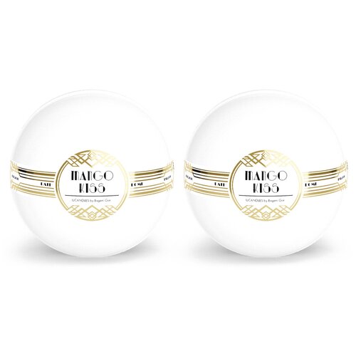 Ucandles Бомбочка для ванны Mango Kiss, 2 шт по 155 г