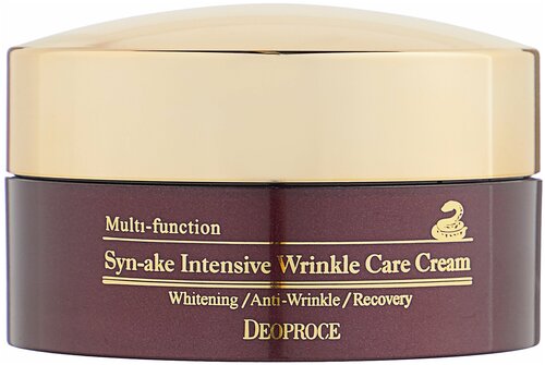 Deoproce Крем со змеиным ядом для интенсивного разглаживания морщин Syn-Ake Intensive Wrinkle Care Cream