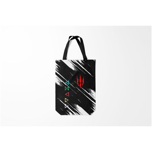 фото Сумка-шоппер / 31х42 см / геймерам / the witcher witcher. burnettie