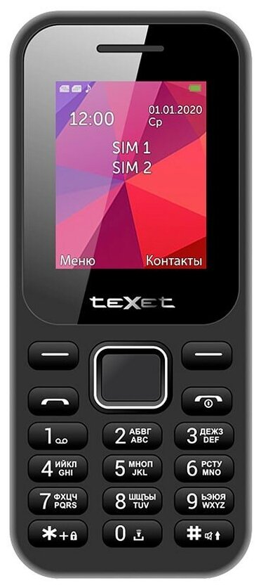 Мобильный телефон teXet TM-122