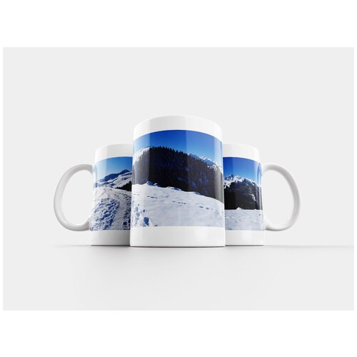 фото Кружка "снег, зима, панорамный" 320 мл lotsprints
