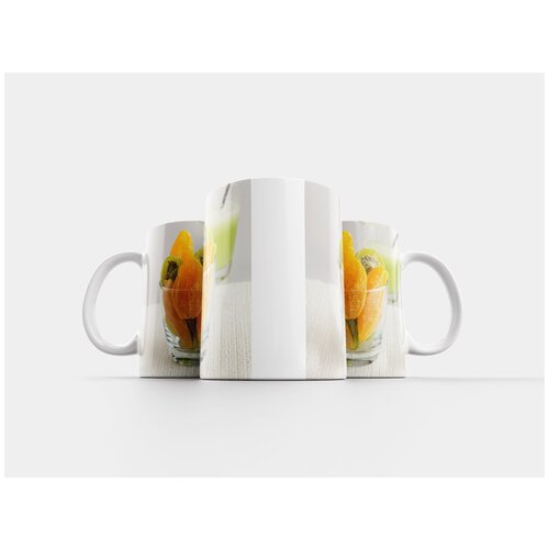 фото Кружка "цветок, цвести, апельсин" 320 мл lotsprints