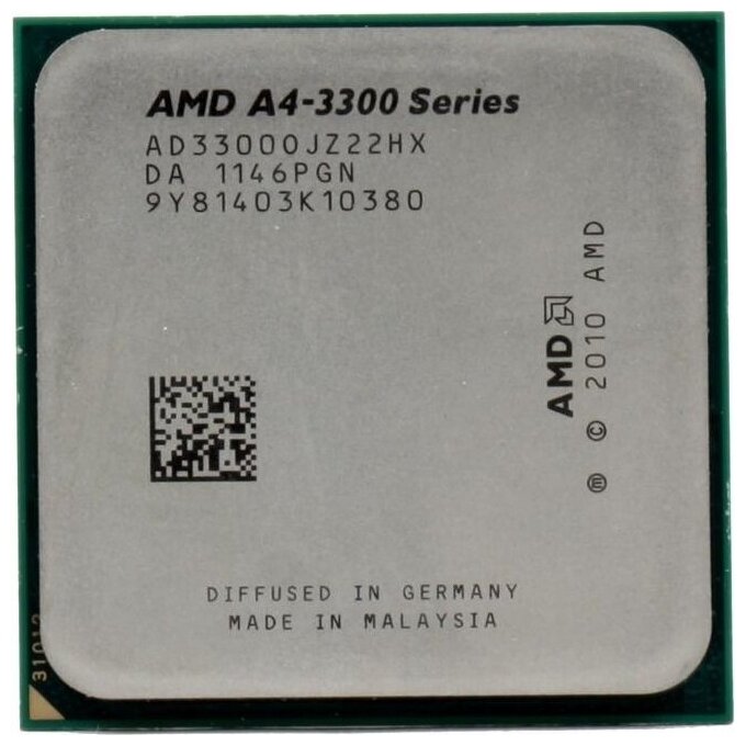 Процессор Socket FM1 AMD A4-3300 2 ядра по 2,5Ghz