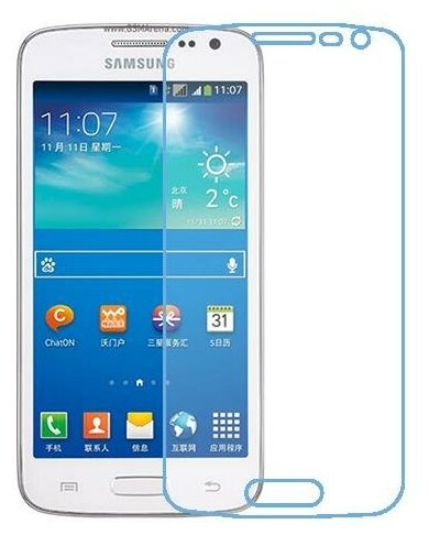 Samsung Galaxy Win Pro G3812 защитный экран из нано стекла 9H одна штука