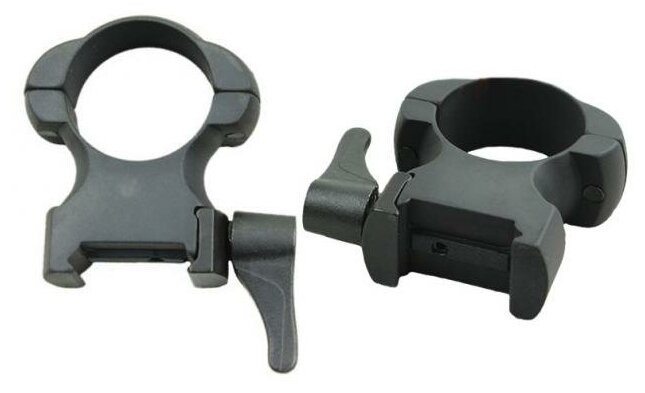 фото Кольца для прицела 25,4 мм на Weaver высокие стальные