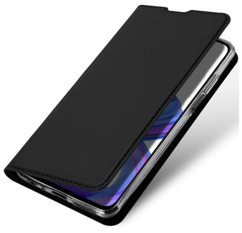 Чехол книжка для Xiaomi Redmi Note 10 Pro, Dux Ducis, черный