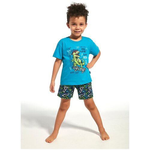 Пижама Cornette для мальчиков, размер 86-92, голубой