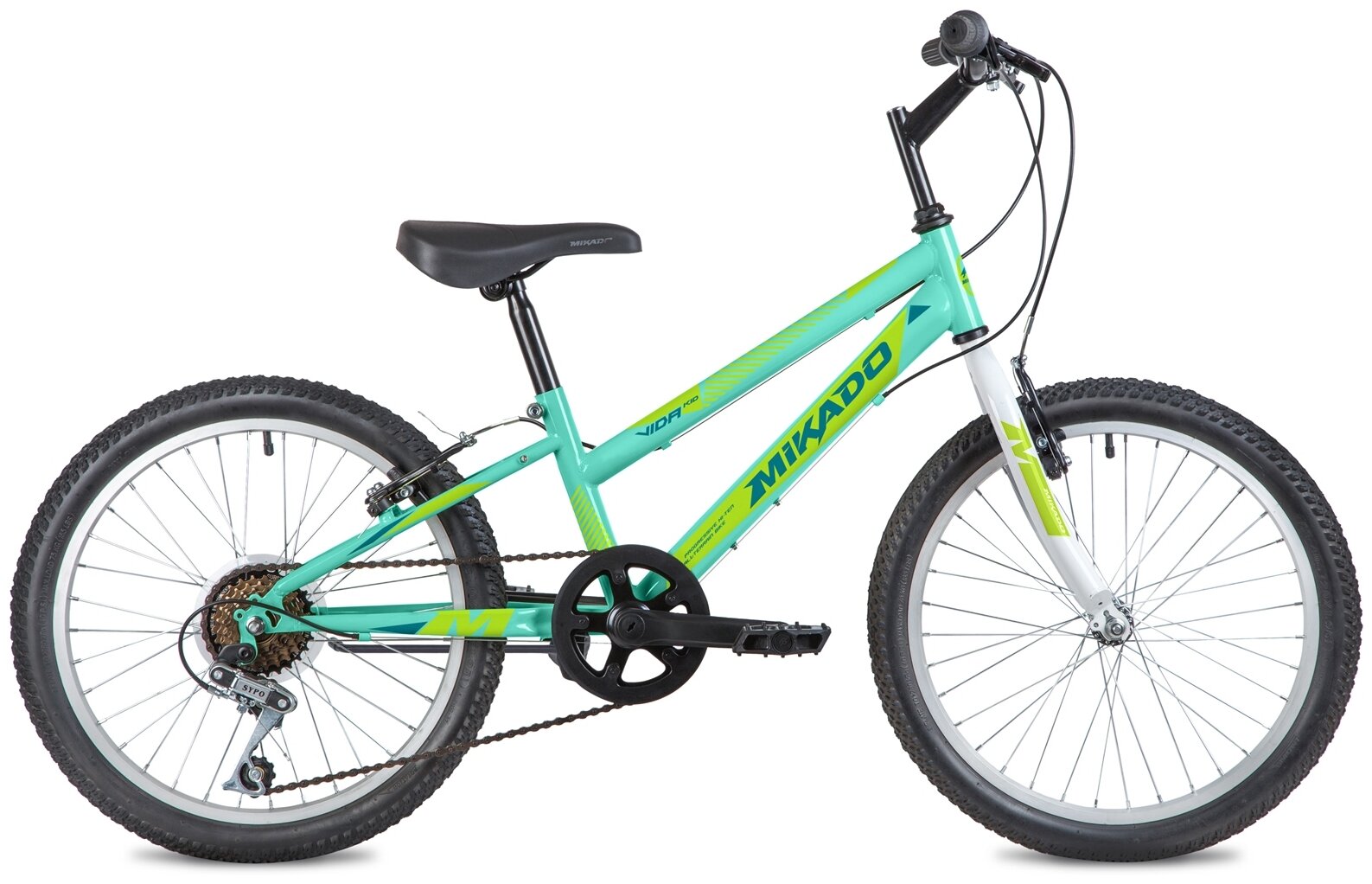 Велосипед MIKADO Vida Kid 20"-22г. (зеленый) 20SHV.VIDAKID.10GN2