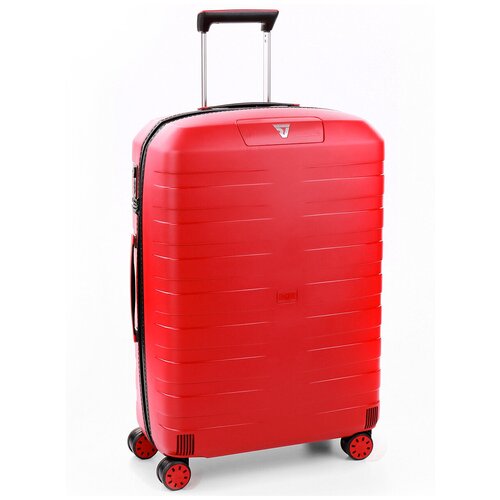 Чемодан RONCATO Box 4.0, 80 л, размер M, красный чемодан roncato box 80 л размер m оранжевый черный